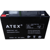 Atex AX-6V 12AH Bakımsız Kuru Akü