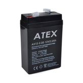 Atex Plus 12V 2.2Ah Dikey Bakımsız Kuru Akü