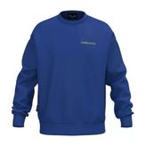 Athletic Crew Neck Erkek Sweatshirt Mavi