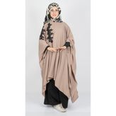 Atika Moda Tesetür Elbise - 1 - Bej