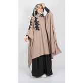 Atika Moda Tesetür Elbise - 2 - Bej