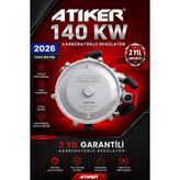ATİKER Karbüratörlü LPG Beyin Regülatör 140 KW