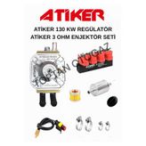 ATİKER SR11 130 KW REGÜLATÖR + 3 OHM ENJEKTÖR + ISI SENSÖRÜ SET