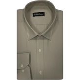 Atilla Özer Uzun Kol Slim Fit Erkek GÖMLEK-6849 - 2XL - Bej