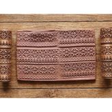 Atölye Dekupaj Model 111-Yılbaşı Kazağı Deseni Deboss & Emboss İkili Set - Polimer Kil Seramik Çamuru Doku Oklavası
