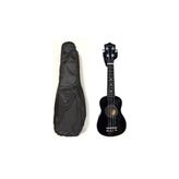 Au01L-21Bk Ukulele Siyah Soprano + Kılıf + Pena