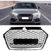Audi A3 2018-2019-2020 8V Siyah Rs3 Ön Panjur