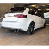 AUDİ A3 HATCHBACK SPOİLER 2014-2018 (PİANO BLACK) DRS 4X4 TUNİNG