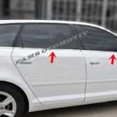 Audi A3 P.Çelik 2005-2012 6 Parça Krom Cam Çıtası