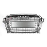 Audi a3 s3 ön panjur ızgara krom gri 2013 / 2016