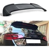 Audi A3 Uyumlu Hatchback Boyali Spoiler Parlak Siyah