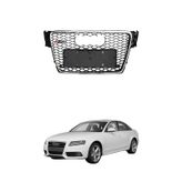 Audi A4 B8 RS4 Kromlu Siyah Panjur 2008-2012