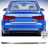 Audi A4 Krom Bagaj Alt Çıtası 2015 Üzeri Paslanmaz Çelik