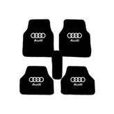 Audi A4 Logolu Siyah Halıfleks Paspas Seti