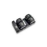 Audi A6 2005-2008 Sol Ön Kapı Dörtlü Cam Düğmesi Krom 4F0959851H