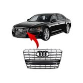 Audi A8 Sline Ön Panjur Kromlu 2014-2017 4h0853651ab