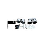 Audi - Arka Egzoz Ucu Set S4 A4 2009-2015