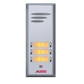 Audio 004849 6'lı Basic Serisi Çift Butonlu Zil Paneli