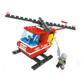 Ausini Asya Brick 21302 105 Parça Fire Brigade Set