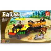 Ausini Farm Traktör Aracı 249 Parça Lego Seti