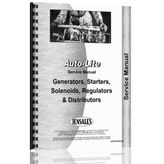 Auto-Lite Distributors, Generators, Starters, Regulators Service Manual