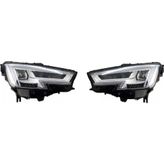 Autogp Audi A4 Matrix Ön Far Lambası Seti Full Ledli 2016 / 2019