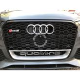 Autogp Audi A6 Rs6 Ön Panjur Izgara 2014 / 2017 C7 Pianoblack