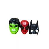 AVENGERS Örümcek Adam Batman Hulk Maske 3 Lü Süper Set