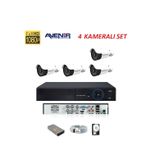 AVENİR 4 LÜ GÜVENLİK KAMERASI SET