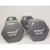 Avessa 9 Kg Vinil Dambıl Pvc 2 Adet