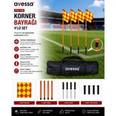 Avessa Fco-100 Korner Bayrağı 4Lü Set