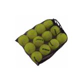 AVESSA Tenis Topu Fileli 12'li Sarı Renkte