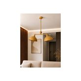 Avizade Nova İkili Avize, Eskitme Metal