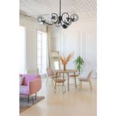 Avize Pazarı Maral 6 lı Modern Avize Antrasit