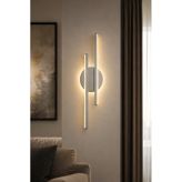 AvizeGO Aden Modern Led Duvar Apliği Günışığı Gri