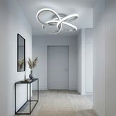 Avizego Dora LED Plafonyer Avize - Beyaz Işık - Gri