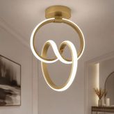 Avizego Evora LED Plafonyer Avize - Beyaz Işık - Eskitme
