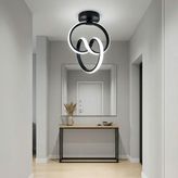 Avizego Evora LED Plafonyer Avize - Beyaz Işık - Siyah