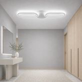 Avizego Hilton 2'li LED Plafonyer Avize - Beyaz