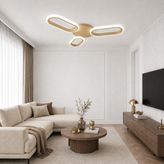 Avizego Hilton 3'lü LED Plafonyer Avize - Eskitme