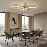 Avizego Nora LED Plafonyer Avize - Beyaz Işık - Eskitme