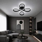 Avizego Solis LED Plafonyer Avize - Siyah