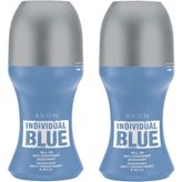 Avon Individual Blue 2x50 ml Erkek Roll-On Deodorant