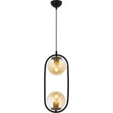 Avonni, 4275 Ailesi Siyah Boyalı Modern Avize