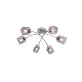 Avonni Ar-60435-6K Krom Kaplama 40 cm Modern Avize