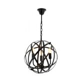 Avonni AV-4183-3BSY Siyah Avize