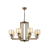 Avonni AV-60190-8E Eskitme Kaplama 80 cm Modern Avize