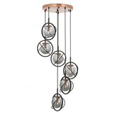 Avonni AV-60291-6T-BSY Siyah Boyalı Modern Avize
