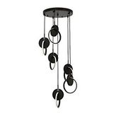 Avonni AV-60370-6T-BSY Siyah Modern Avize