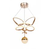 Avonnı Av-7014-6160-8Bkr-1Tk Modern Avize 0Cm